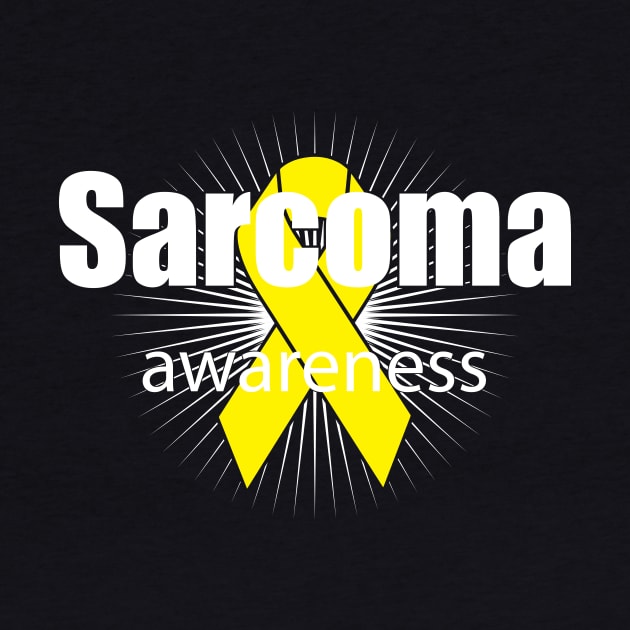 Yellow for Sarcoma Awareness by BarbC